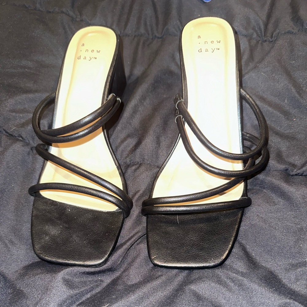 Black heels